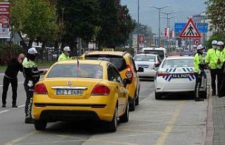Ordu’da taksi sürücülerine kapsamlı denetim