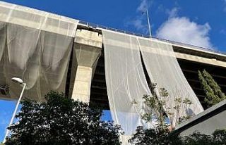 Ortaköy Viyadüğü’nde fileli önlem