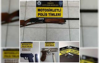 Osmaniye’de şok uygulamalarda 13 silah ele geçirildi