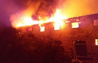 Otel yangınında yaralanan personel İstanbul’a...