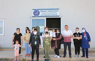 Otizmli çocuklar çiftçiliğe başladı