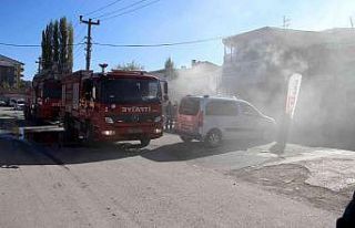 Otogaz servisinde faciadan dönüldü