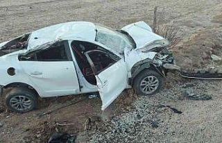 Otomobil takla attı: 2 yaralı