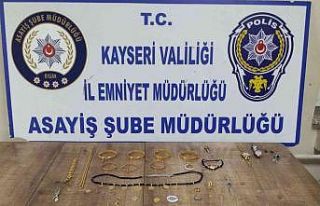 (Özel) Ankara’da çaldılar, Kayseri’de yakalandılar
