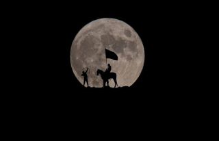 (Özel) Fotoğraf tutkunları dolunayın en güzel...