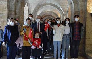 Özel gereksinimli bireylerden Anıtkabir ziyareti