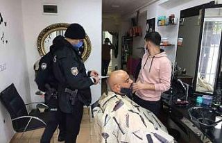 (Özel) Şişli polisinden iş yerlerine geniş kapsamlı...