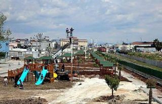 Özgürlük Mahallesindeki dev parkta sona gelindi