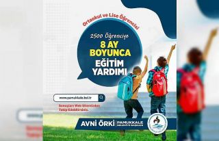 Pamukkale belediyesi eğitim yardımı sonuçları...