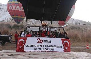 Pamukkale semalarında cumhuriyet coşkusu