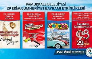 Pamukkale’de 29 Ekim Cumhuriyet Bayramı farklı...