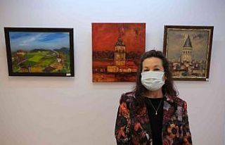 Pandemiden yansıyan tablolar Türkan Saylan’da