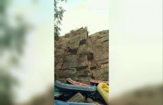 Rafting bölgesinde intihar teşebbüsüne şişme...