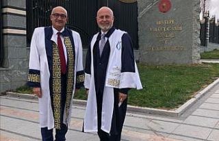 Rektör Ataç Cumhurbaşkanlığı Külliyesindeki...