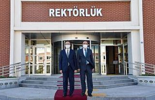 Rektör Beydemir’e iade-i ziyaret