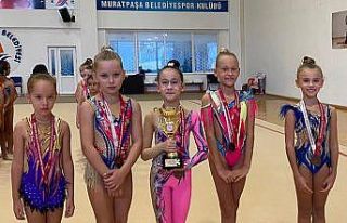 Ritmik Cimnastikte Antalya İl Birinciliği yapıldı