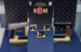 Ruhsatsız silah operasyonunda 3 kişi gözaltına...
