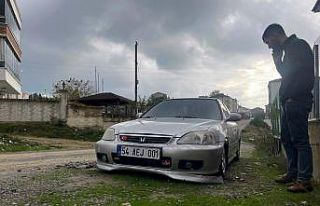 Sabah uyandığında aracını bu halde görünce...