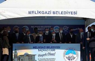 Saçmacı Cami Temeli atıldı