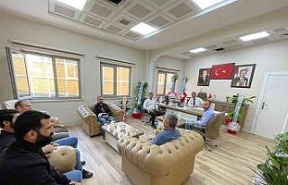 Sağlık-Sen Şırnak heyeti, Cizre Devlet Hastanesi...