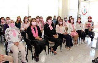 Sağlıkçı kadınlar meme kanserinde farkındalık...