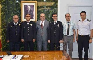 Salihli Emniyeti’nde terfi heyecanı