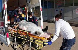 Samsun’da kamyonun çarptığı kadın ağır yaralandı