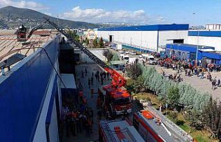 Samsun’da otomotiv fabrikasında yangın: 19 işçi...
