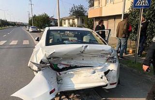 Samsun’da trafik kazası: 2 yaralı