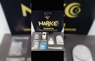 Samsun’da uyuşturucuyla yakalanan 1 kişi gözaltına...