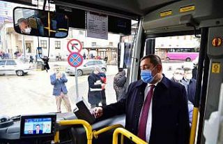 Şehir içi taşımacılığında kartlı sisteme...