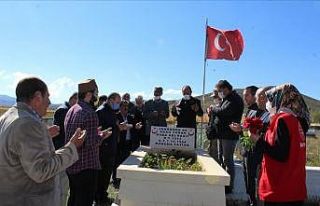 Şehit Agah Turan unutulmadı