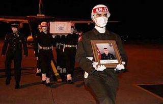 Şehit Harun Çalışkan’ın naaşı Samsun’a...