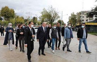 Şehrin en büyük parkı açılış için gün sayıyor