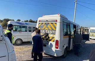 Selendi’de servis araçlarına sıkı denetim