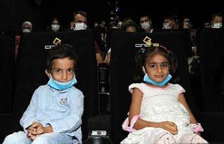 Serebral Palsi hastası çocuklar sinema keyfi yaşadı