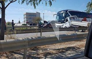 Serik’te zincirleme kaza: 2 yaralı