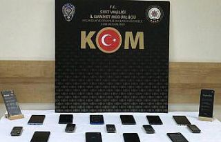 Siirt’te piyasa değeri 51 bin 500 lira olan kaçak...