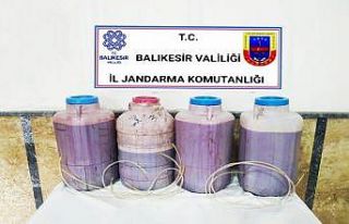 Sındırgı’da kaçak şarap operasyonu