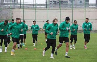 Sivas Belediyespor’da Soma maçı hazırlıkları...