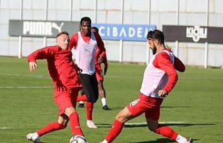 Sivasspor, Beşiktaş maçının taktiğini çalıştı