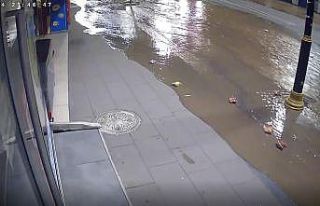 Sivas’ta sel böyle geldi