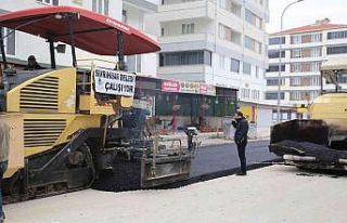 Sivrihisar’da asfaltlama çalışmaları başladı