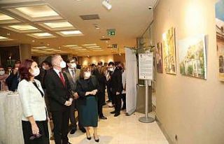 Sloven sanatçılar Gaziantep’i resmetti