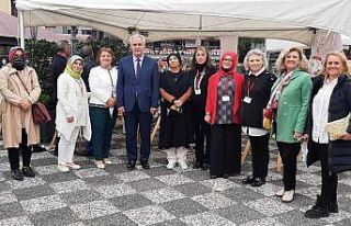 Sonbahar Sanat Atölyeleri Sergisi’nde el emeği...