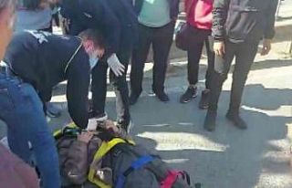 Sultanbeyli’de yolun karşısına geçen yaşlı...