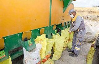 “Talas Belediyesi’nin tohum eleme makinesi işimizi...