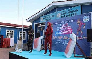 Talas okullarında ’Çocuk Şenliği’ devam ediyor