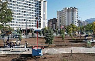 Talas’ın parklarını kedi ve kuş evleri süslüyor