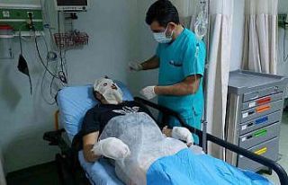 Tamircideki araçtan sızan LPG parladı: 3 yaralı